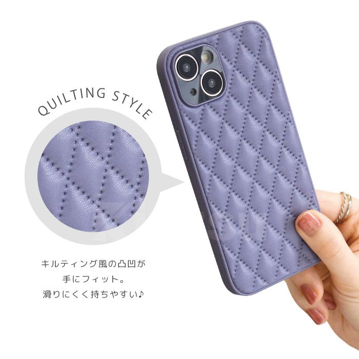 iPhone キルティング風 レザーケース iPhoneケース iPhone14 iPhone キルティング風 レザーケース iPhoneケース iPhone14