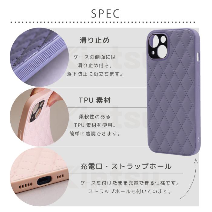 Dior 黒レザー iPhone14/13ケース キルティング Dior 黒レザー iPhone14/13ケース キルティング Dior ブラック