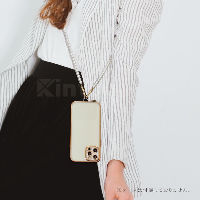 スマホ ショルダーストラップ パールストラップ スマホショルダー ショルダース おしゃれ スマホ ストラップ 肩掛け 首掛け 落下防止 スマホケース YH TJ |  | 10