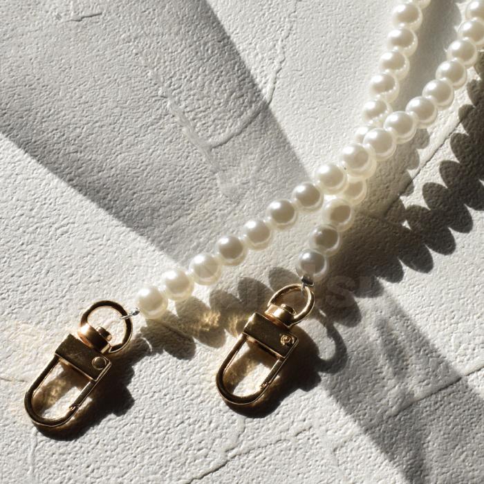 スマホ ショルダーストラップ パールストラップ スマホショルダー ショルダース おしゃれ スマホ ストラップ 肩掛け 首掛け 落下防止 スマホケース YH TJ |  | 05