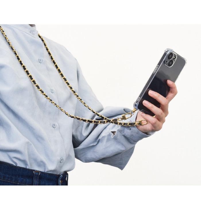 スマホショルダー ストラップ レザーチェーン おしゃれ 全機種対応 ストラップ スマホショルダーストラップ スマホストラップ 落下防止 斜め掛け 肩掛け YH TJ |  | 09