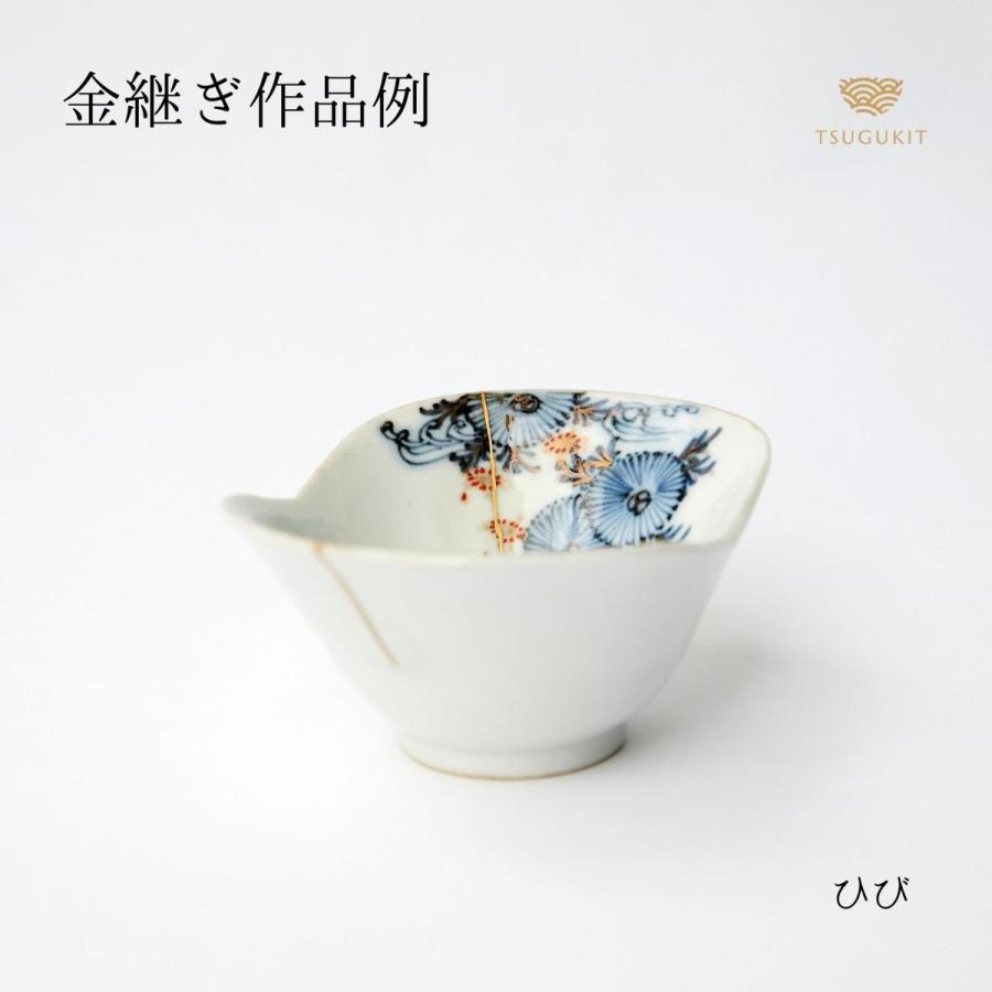 金消粉 0.3gと真綿のセット 詰め替え用 金継ぎキットTSUGUKIT 食器に使える伝統金継ぎの画像