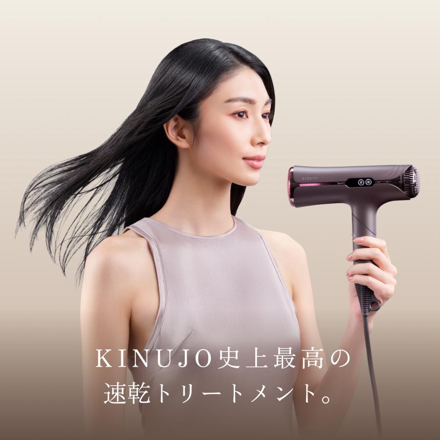 KINUJO（絹女） KINUJO Silk Premium Dryer（クリアシルバー/アーバン