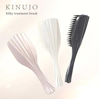 【極美品】 kinujo KINUJO（絹女） KINUJO Silky treatment brush(ミラーホワイト/ミラー