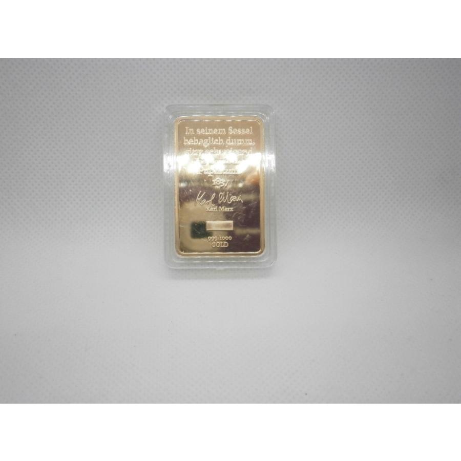 カール マルクス ゴールドインゴット！1837年記念ドイツプロイセン王国