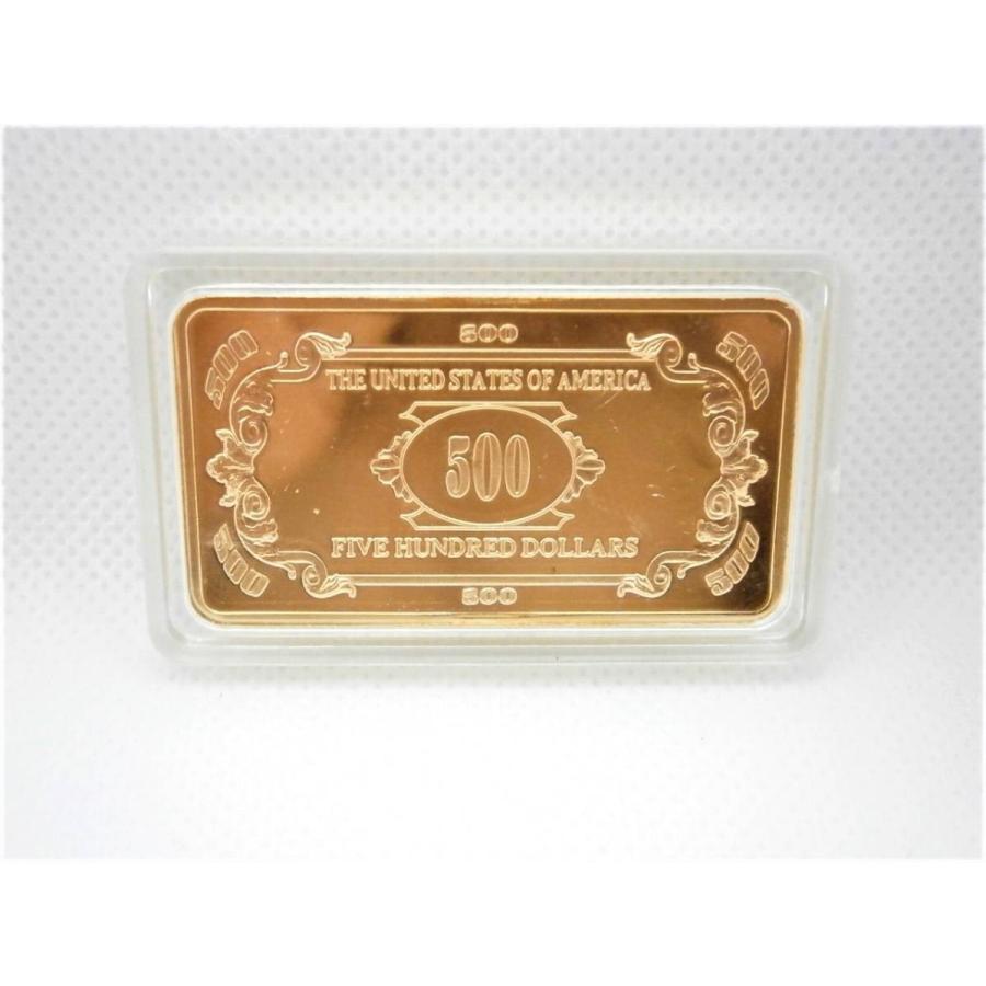 レア 1918年 500ドル 記念品 アメリカ インゴット ゴールドバー