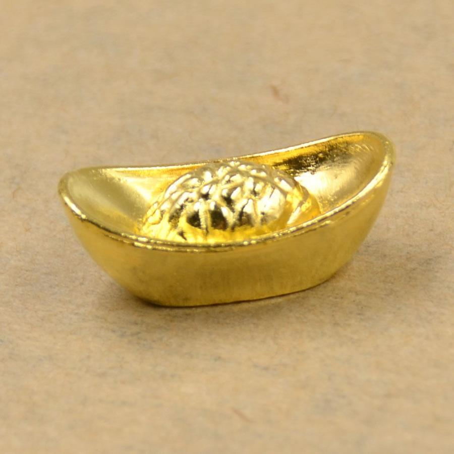 お買い得！50個まとめ売り！】お金儲けの開運アイテム 金色元宝10個