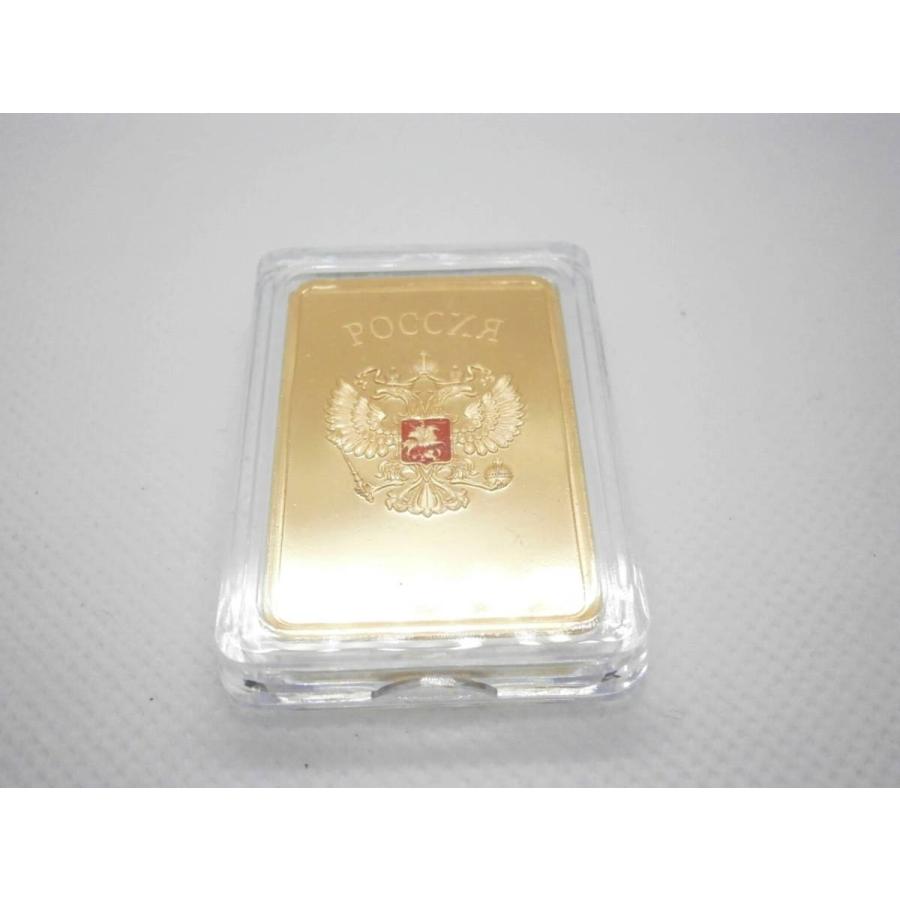 双頭の鷲 CCCPインゴット ロシア帝国 ソ連 ソビエト連邦 24K 金運
