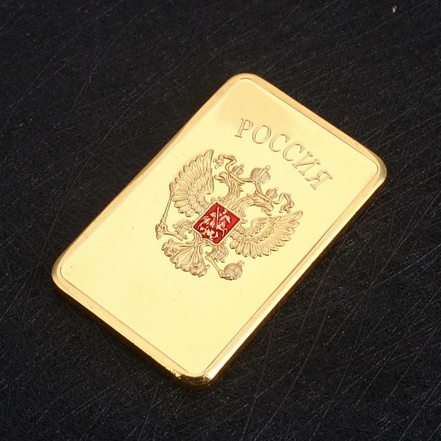 ロシア 旧ソ連 ソビエト連邦の国章 CCCP記念金貨 ゴールドバー