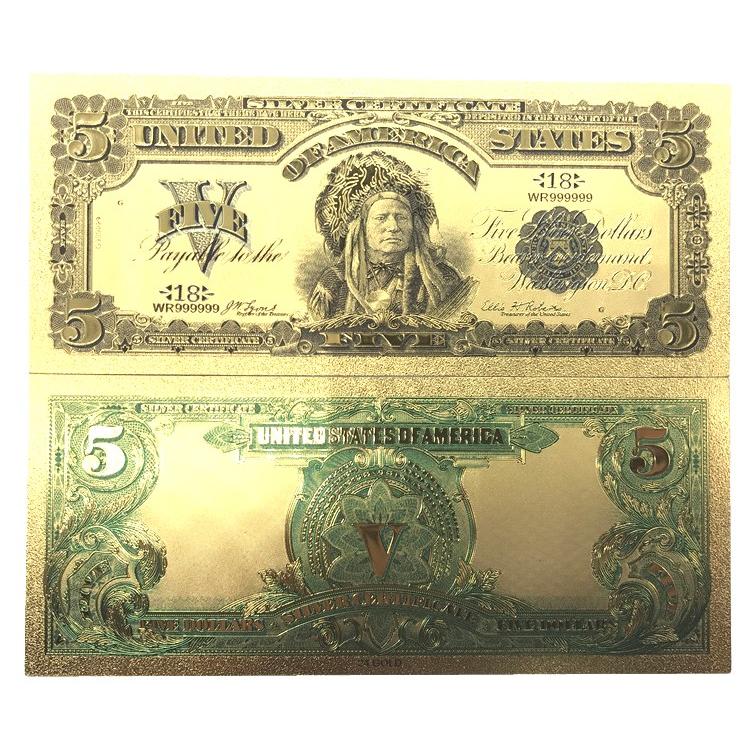 アメリカUSAオールド 旧紙幣10ドルゴールド開運ゴールドお札 アメリカUSAオールド 旧紙幣10ドルゴールド開運ゴールドお札