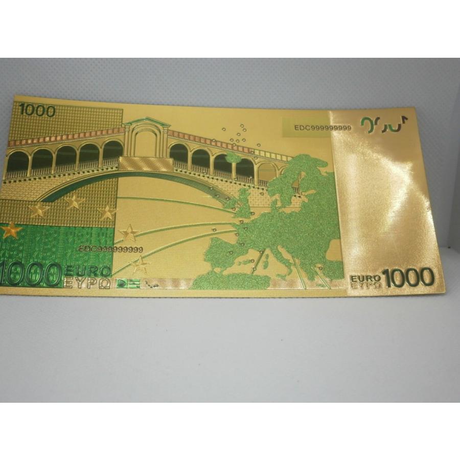レア1000ユーロ開運ゴールド紙幣10枚セット！ヨーロッパ