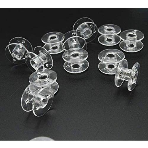 10個入り】家庭用ミシン用 ボビン(11.5mm)無色、【ブラザー、ジャノメ