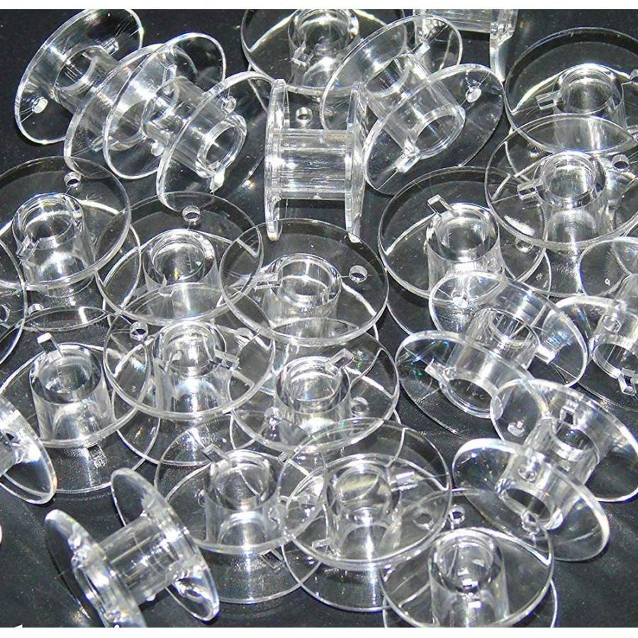 10個入り】家庭用ミシン用 ボビン(11.5mm)無色、【ブラザー、ジャノメ