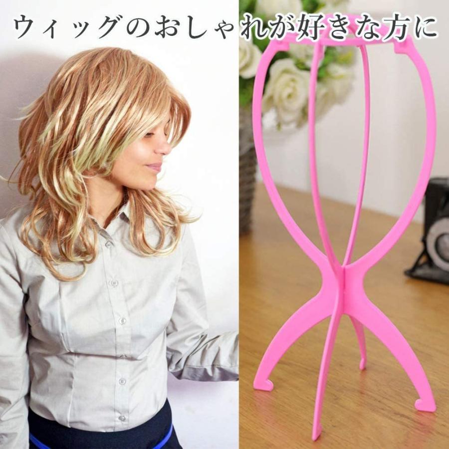 1 個 専用スタンド 組み立て式 帽子・かつら台 ウィッグスタンド