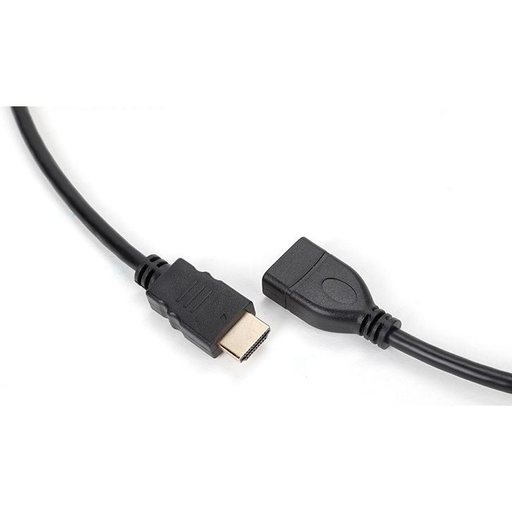 HDMI 延長ケーブル 金メッキ 30cm HDMIタイプAオス&メス 接続コード AV