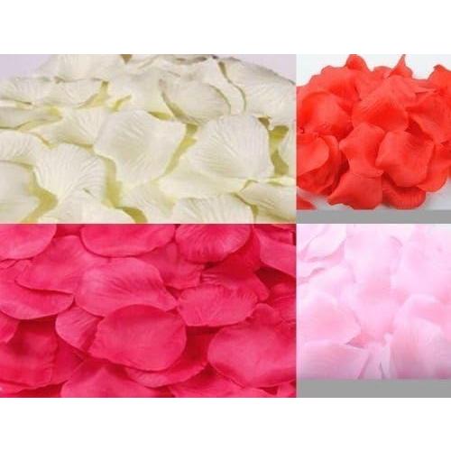 バラ 花びら 1200枚入り 造花 ローズ 薔薇 ピンク系 ブルー系 多色 桜吹雪 フラワーシャワー プロポーズ/結婚式/誕生日/お祝い/パーティー/撮影など用 飾り 小物（Yahoo!・KK雑貨）