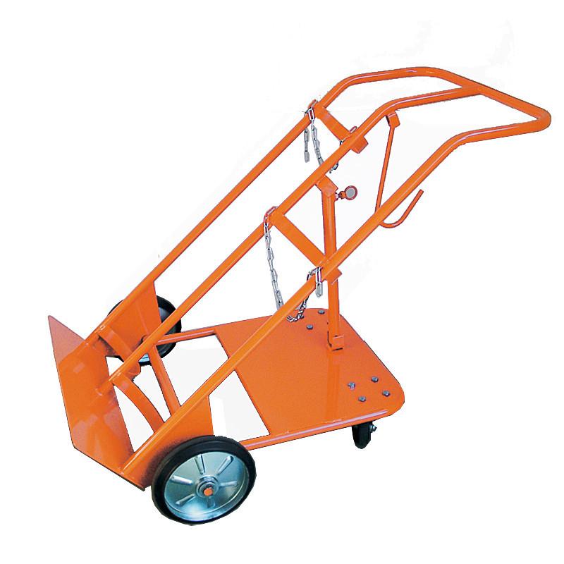 ヨドノ ボンベ運搬車 ボンベカー 2本積キャリー