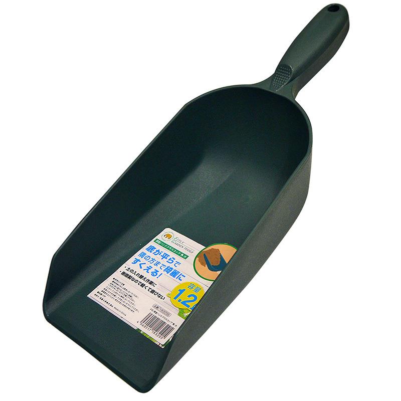 浅香工業 FG 深型ハンドプラスコップ 角 大 1.2L ガーデニング 花壇