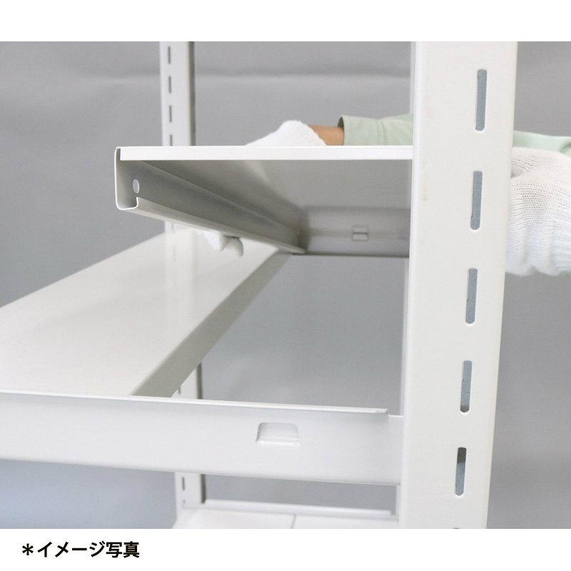 スチールラック 業務用 高さ180 幅90 奥行62 天地 3段 増連 日本製 アサカ 倉庫 中量 AMBL型 耐荷重 300kg/段 スチール棚 収納ラック AMBL63M3Cの画像
