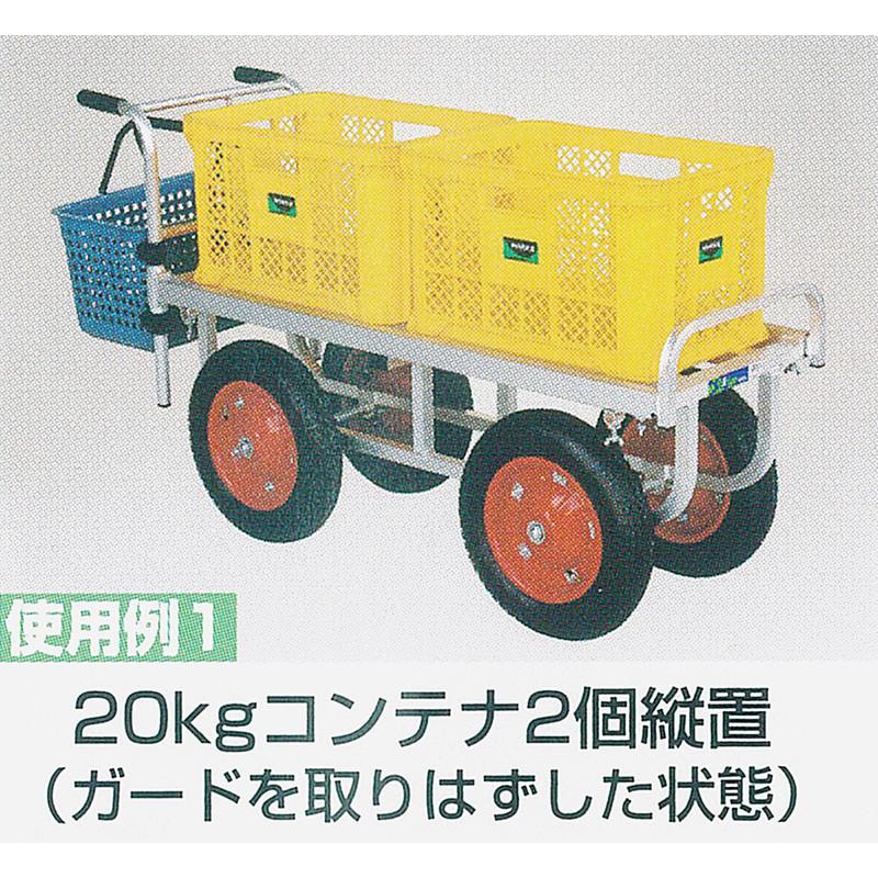 ハラックス 愛菜号 アルミ製ハウスカー 13×3タイヤ使用タイプ CH-1334N