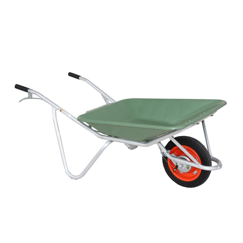 ハラックス アルミ一輪車 プラバケット付 ブレーキ付 CFB-2N 