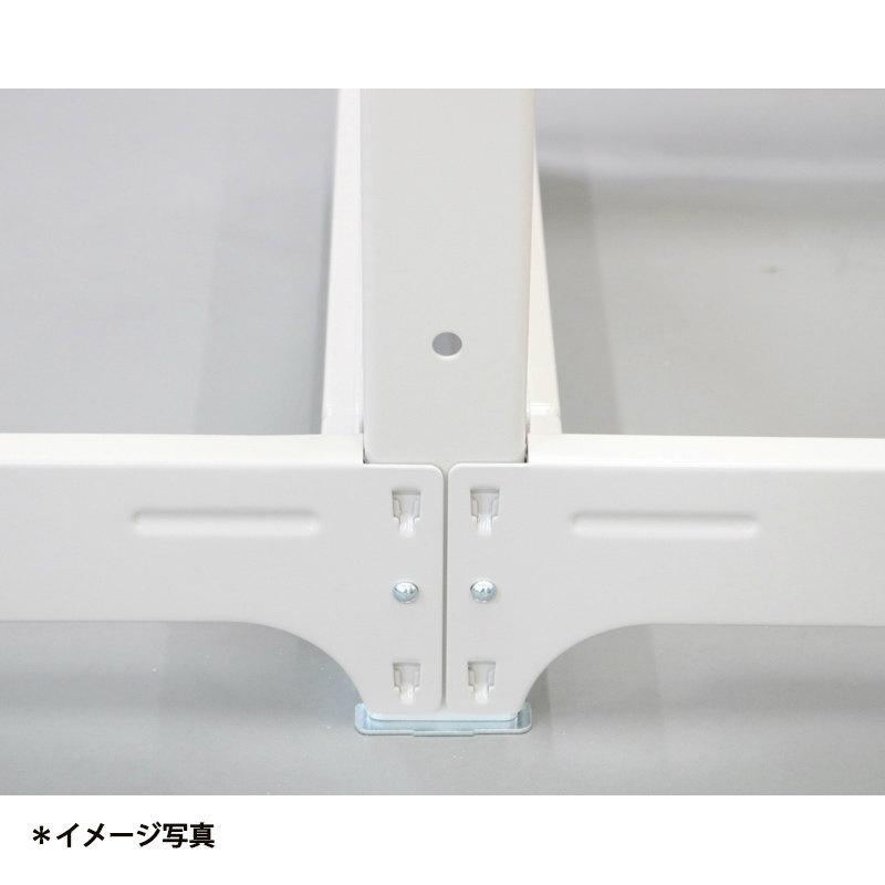 スチールラック 業務用 高さ180 幅90 奥行70 天地 4段 単体 日本製 アサカ 倉庫 中量 AMBH型 耐荷重 500kg/段 スチール棚 収納ラック AMBH63K4Sの画像
