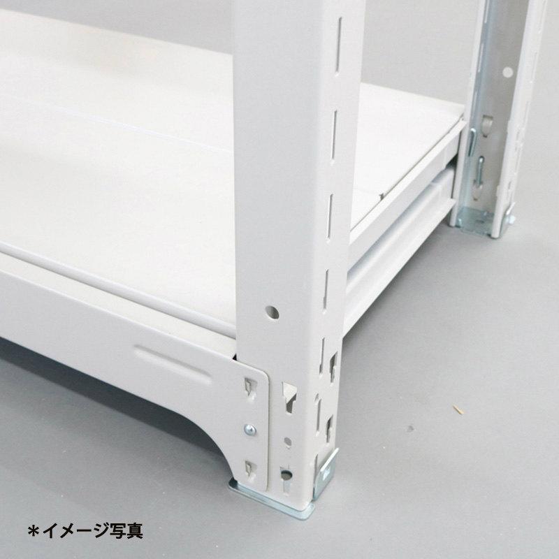 スチールラック 業務用 高さ210 幅150 奥行91 天地 3段 増連 日本製 アサカ 倉庫 中量 AMBH型 耐荷重 500kg/段 スチール棚 収納ラック AMBH75L3Cの画像