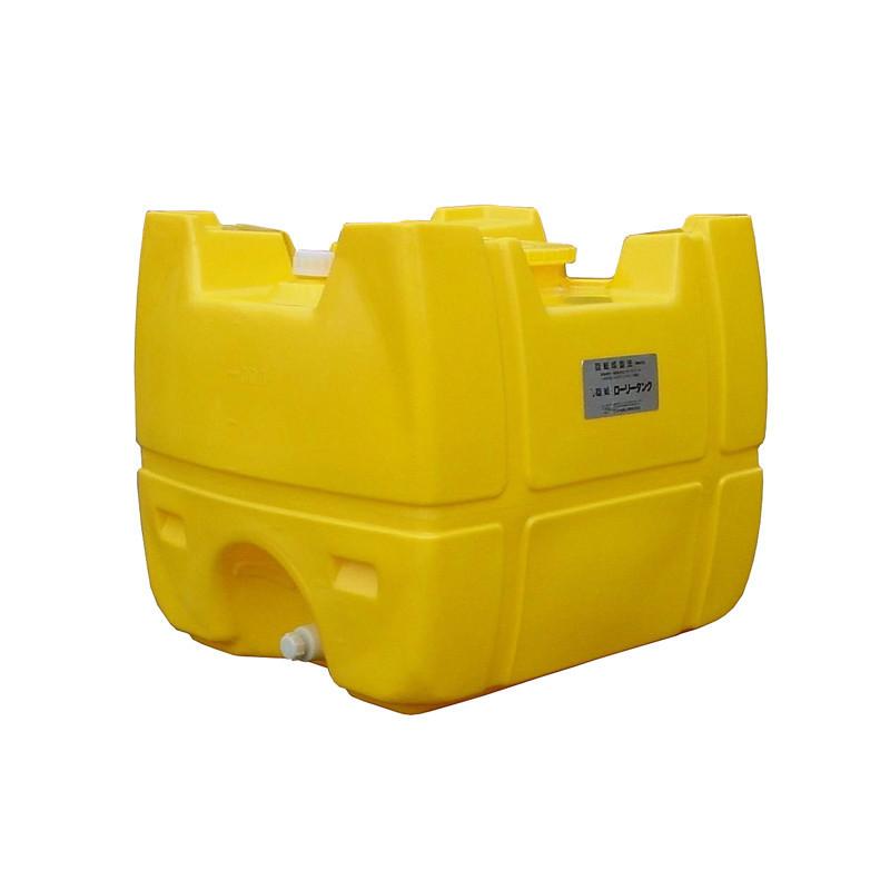 モリマーサム樹脂工業　500050業務用ローリータンク SL-300 容量300L 黄 (25Aのバルブキャップ付) 大型重量商品 貯水タンク ローリータンク モリマーサム樹脂