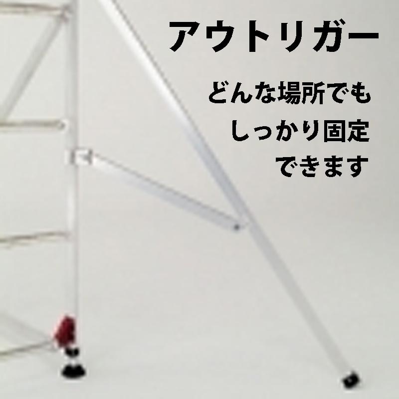 ピカコーポレイション ピカ パイプ製足場 ハッスルタワー 2段セット 