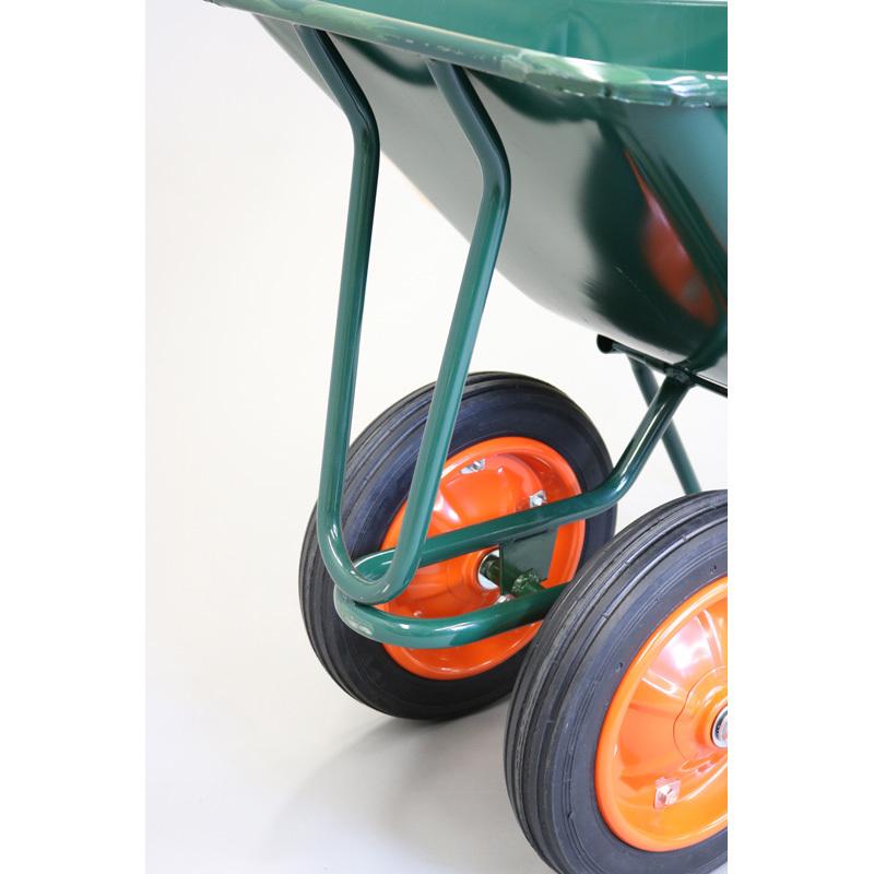 大成車輌 3才2輪車 ノーパンク車輪 運搬 深型 二輪車 手押し 荷車