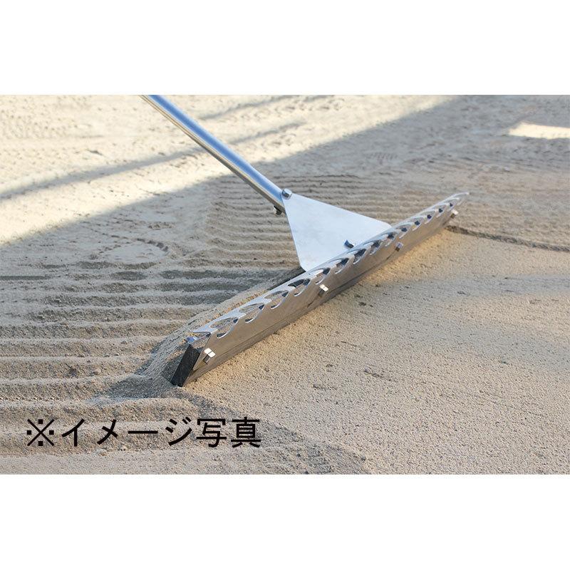 テラモト ステンレス2WAYレーキ CL4130000 グラウンド整備 コート整備