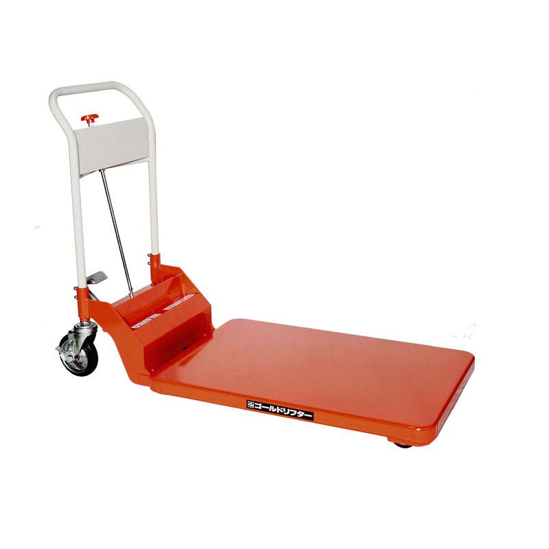 東正車輪 ゴールドリフター GLH-200 低床式 200kg 油圧 台車 ハンドリフト