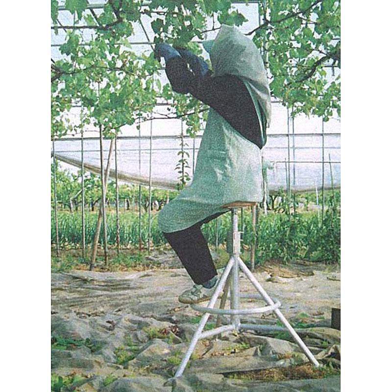 ミツル アルミ製 回転イス 2段 農業 園芸 果樹 収穫 農作業