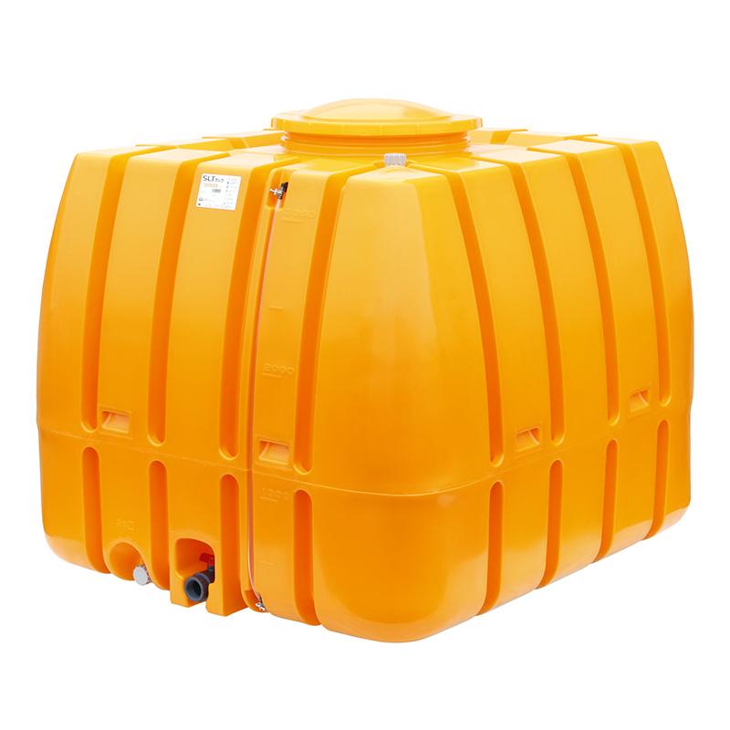 スイコー タンクローリー SLT-3000 （3000L） スイコー SLTタンク SLT-3000 容量3000L オレンジ 液体運搬用 スーパー