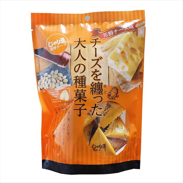 チーズを纏った大人の種菓子 じゃり豆 芳醇チーズ味 70g 濃厚チーズ