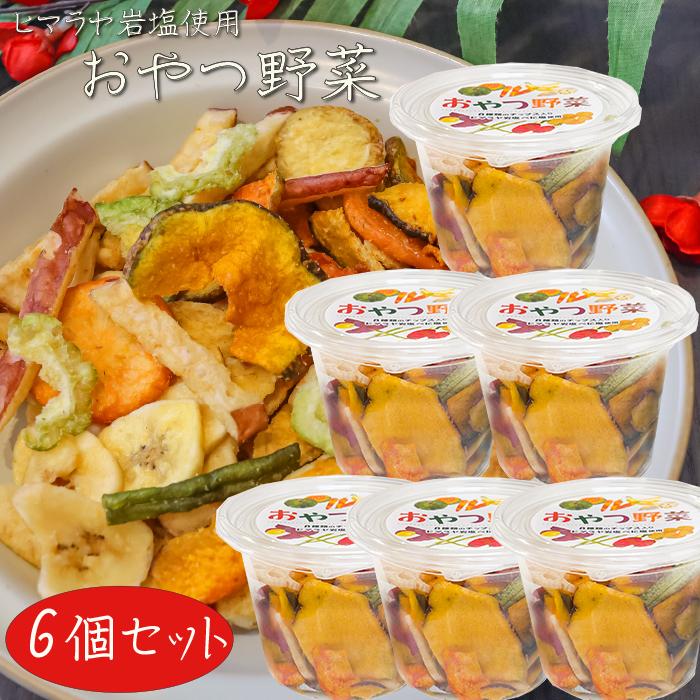 送料無料】おやつ野菜 120g×6個 野菜チップス 果物チップス バナナ