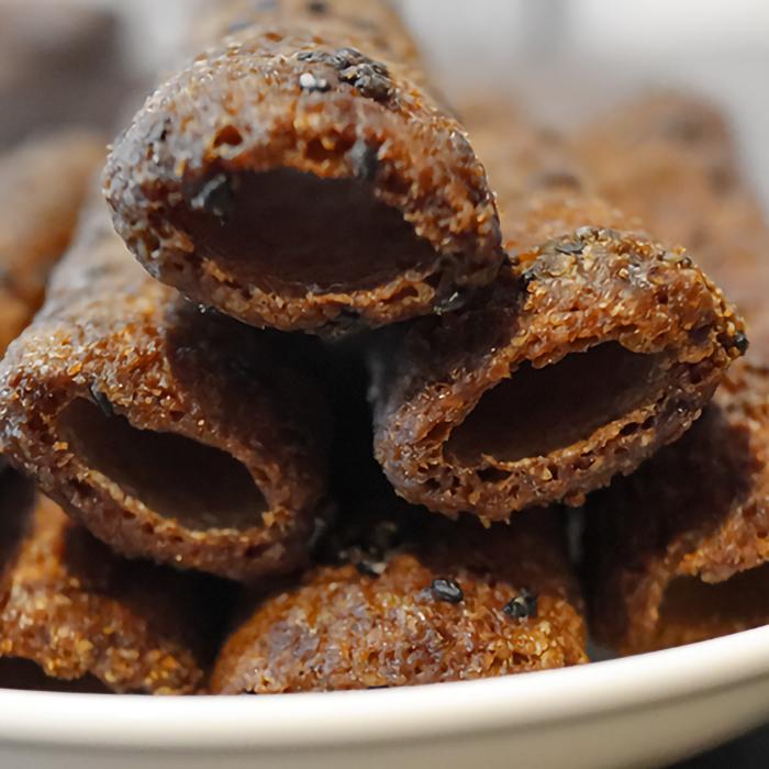 ふ菓子のようなかりんとう 12本入り 沖縄黒糖使用 カリントウ 麩菓子 