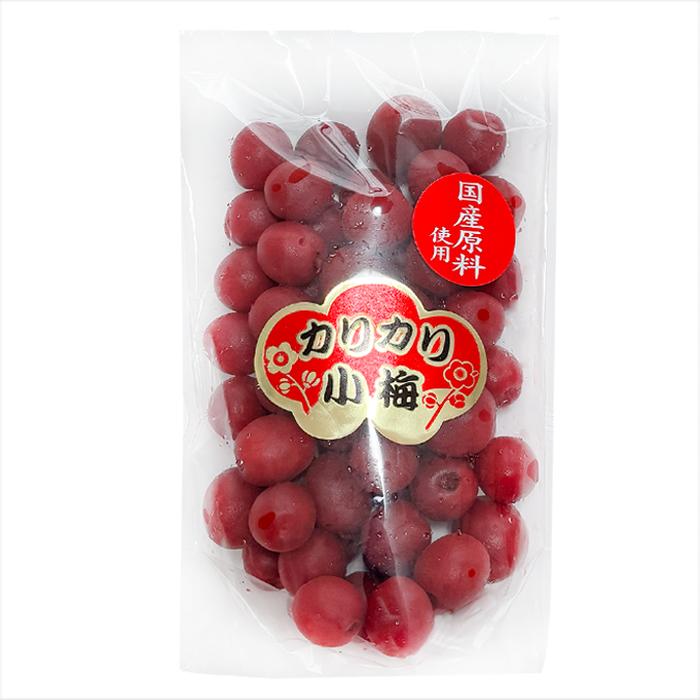 送料無料】国産梅使用 カリカリ小梅 200g×10個 カリカリ梅 国産 ウメ