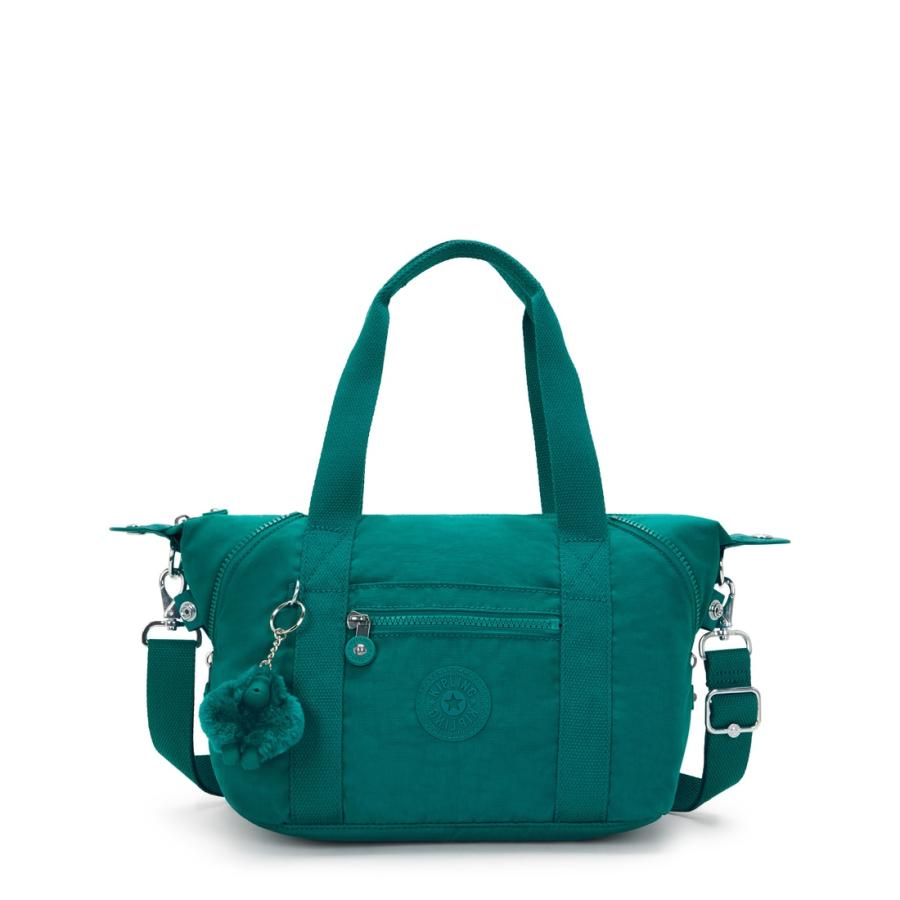 キプリング 公式 ボストンバッグ ART MINI(Outspoken Green) アートミニ(アウトスポークングリーン) K013279NY ベーシック コレクション | kipling