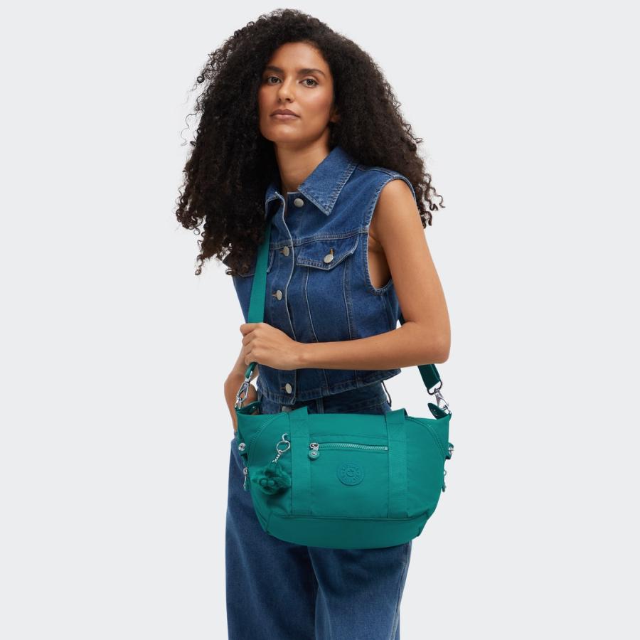キプリング 公式 ボストンバッグ ART MINI(Outspoken Green) アートミニ(アウトスポークングリーン) K013279NY ベーシック コレクション | kipling | 07
