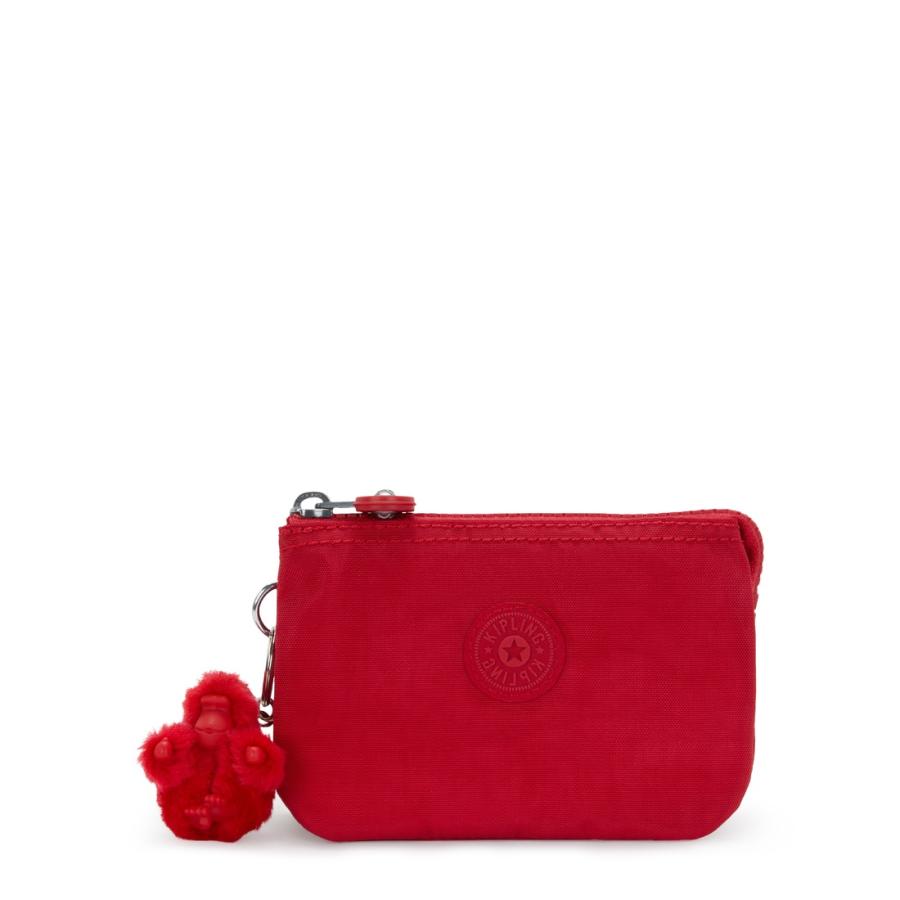 キプリング 公式 ポーチ CREATIVITY S(Ruby Red) クリエイティビティエス(ルビーレッド) K018641NW ベーシック コレクション | kipling