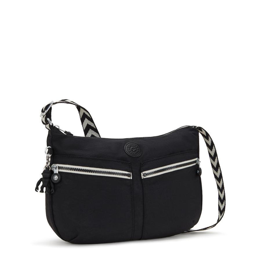 kipling（キプリング） 公式 ショルダーバッグ IZELLAH(Black Chevron