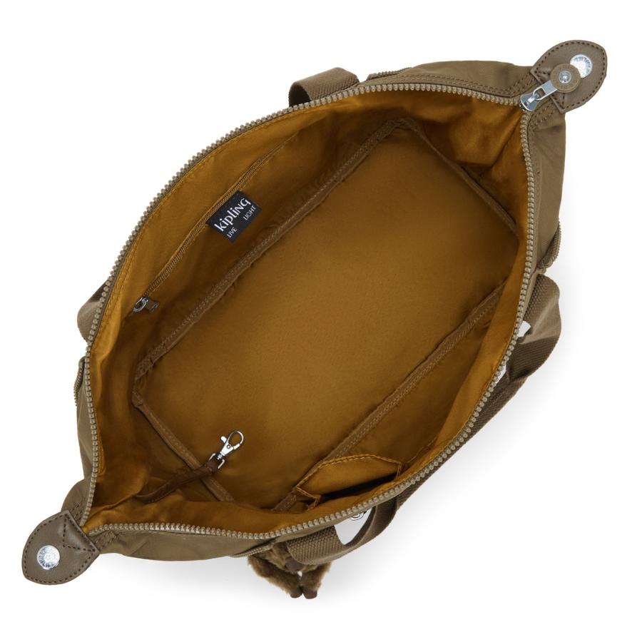 キプリング 公式 ボストンバッグ ART(Smooth Khaki) アート (スムースカーキ) K106191NA ベーシック コレクション | kipling | 02