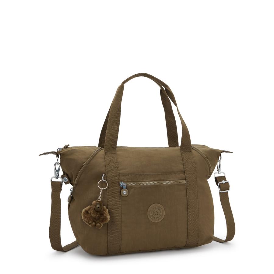 キプリング 公式 ボストンバッグ ART(Smooth Khaki) アート (スムースカーキ) K106191NA ベーシック コレクション | kipling | 03