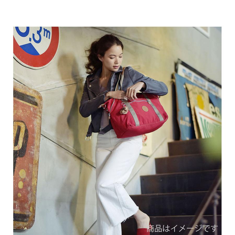 キプリング 公式 ボストンバッグ ART(Keitou Print) アート (ケイトウ