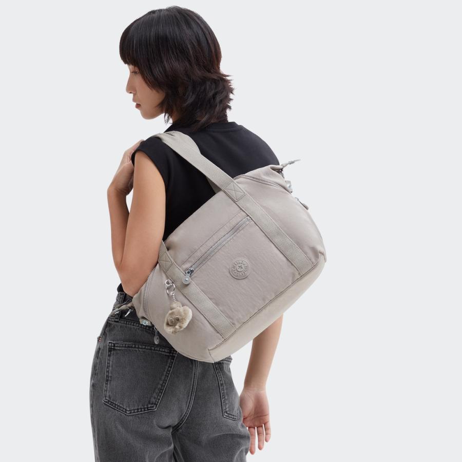 kipling キプリング ショルダー・ボストン・マザーズバッグ軽量 未使用 kipling（キプリング） 公式 ボストンバッグ ART(Grey Gris) アート