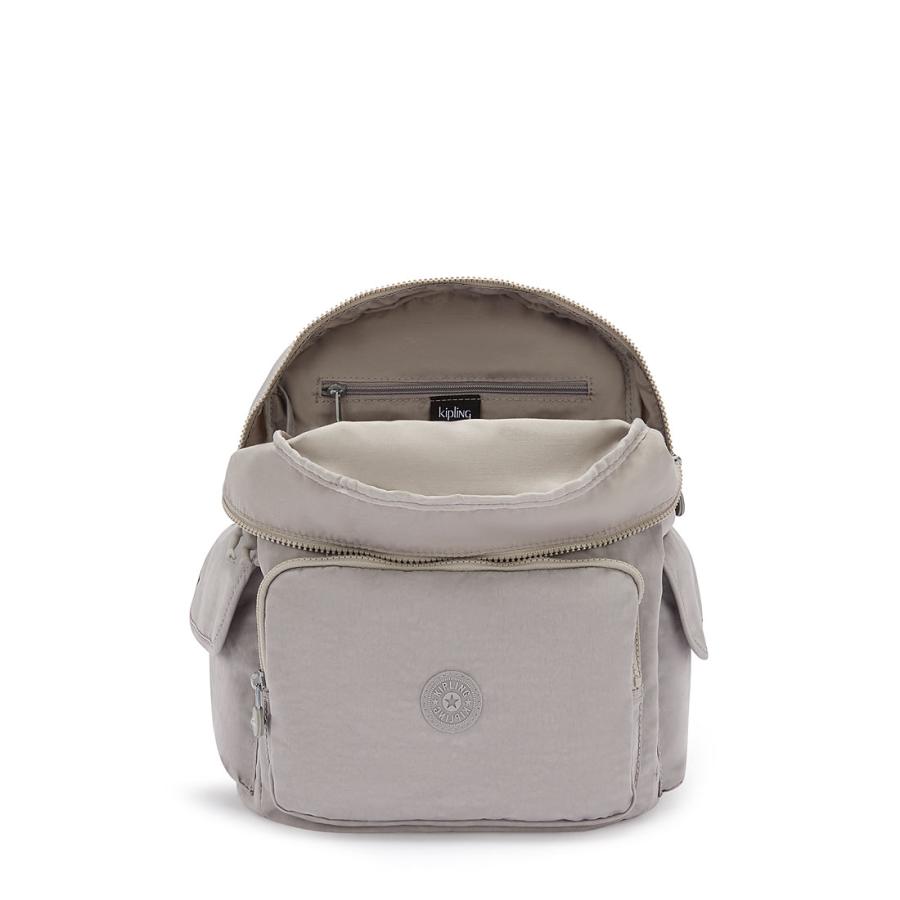 キプリング 公式 リュック バックパック CITY PACK B(Grey Gris) シティパック(グレーグリス) K1214789L ベーシック コレクション | kipling | 02