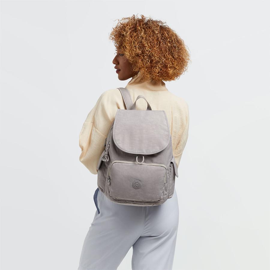 キプリング 公式 リュック バックパック CITY PACK B(Grey Gris) シティパック(グレーグリス) K1214789L ベーシック コレクション | kipling | 06