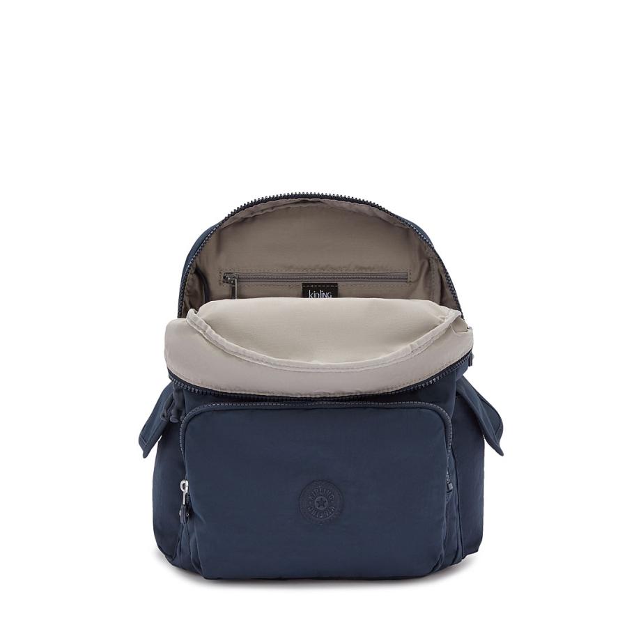 キプリング 公式 リュック バックパック CITY PACK B(Blue Bleu 2) シティパック(ブルーブルー2) K1214796V ベーシック コレクション | kipling | 02