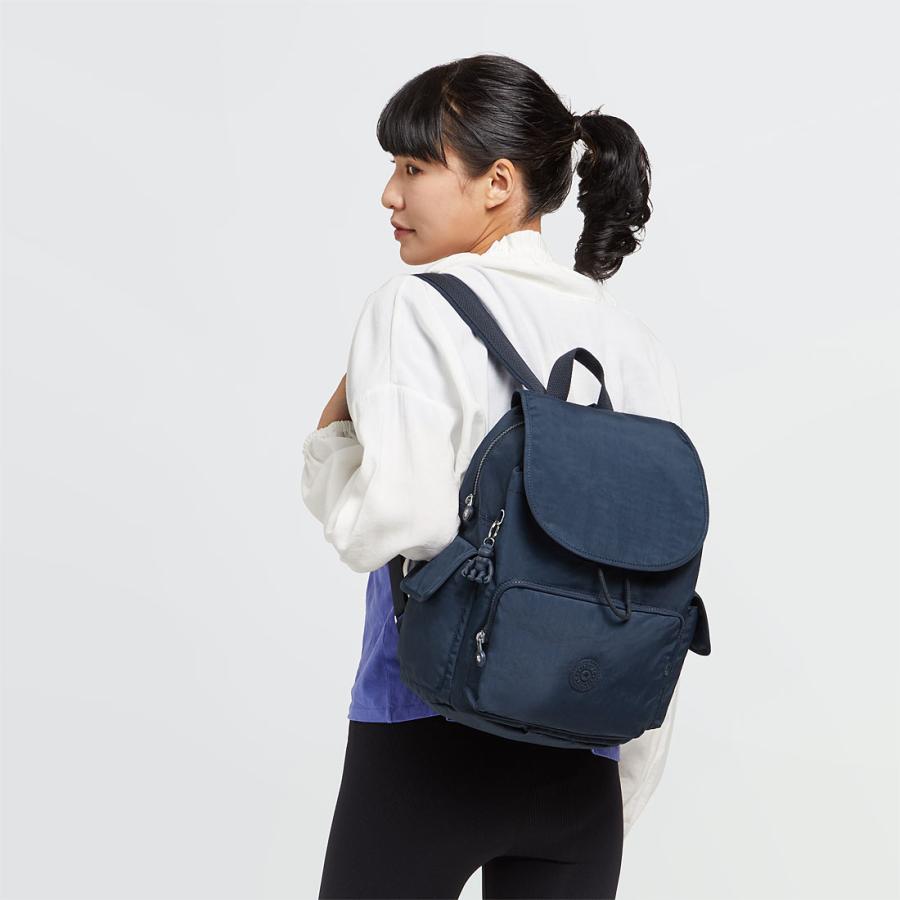 キプリング 公式 リュック バックパック CITY PACK B(Blue Bleu 2) シティパック(ブルーブルー2) K1214796V ベーシック コレクション | kipling | 08